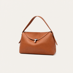Minimalist Leather Top Handle Bag
