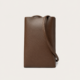 Minimalist Leather Crossbody Phone Pouch Bag
